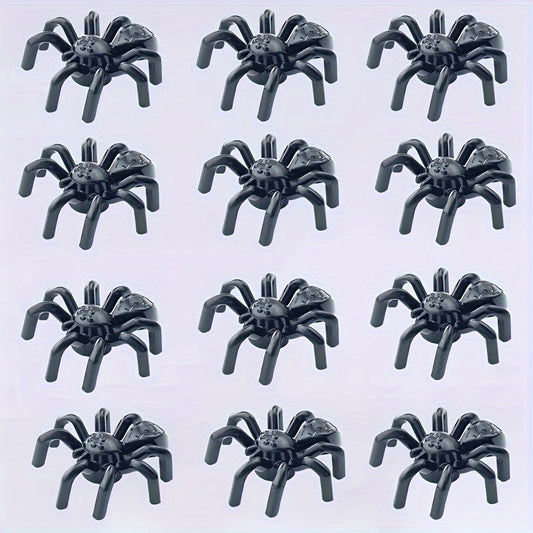 12pcs Mini Spider Building Blocks Set Animal Forest Theme Gift