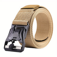 Outdoor Tactical Nylon Magnetic Buckle Belt For Men