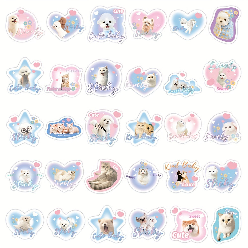 Animal Waterproof Vinyl Stickers for Water Bottle Laptop Phone Skateboard