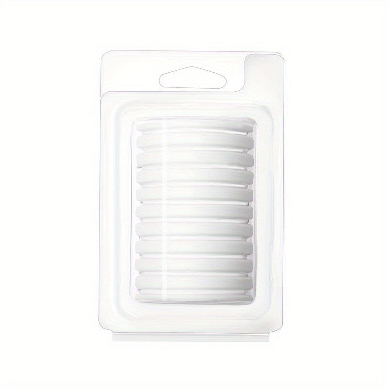10pcs Transparent Eyelash Glue Strips Reusable Makeup Tools