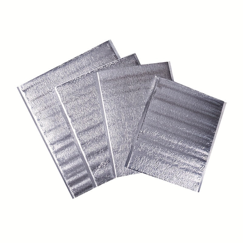 15 Pcs Aluminum Foil Insulated Food Storage Ice Bag Picnic Bags