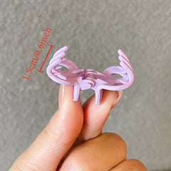 10pcs Mini Hair Claw Clips Non Slip Strong Hold Grip Hair Jaw Clip