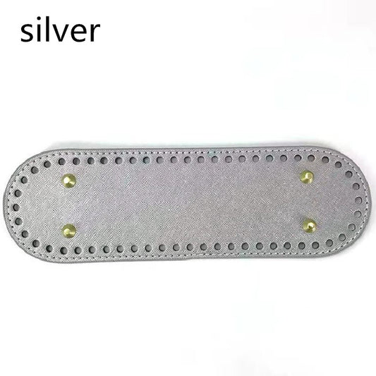 PU Leather Bag Bottom for Women DIY Purse Handbag