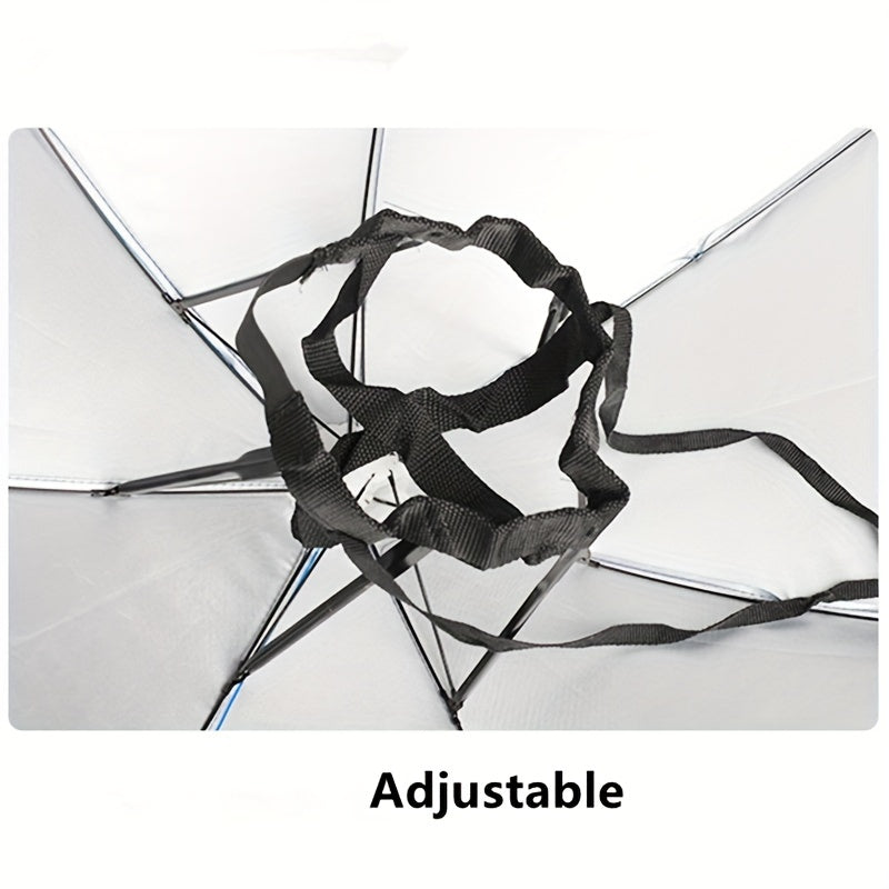 Fishing Cap With Umbrella Outdoor Foldable Umbrella Hat