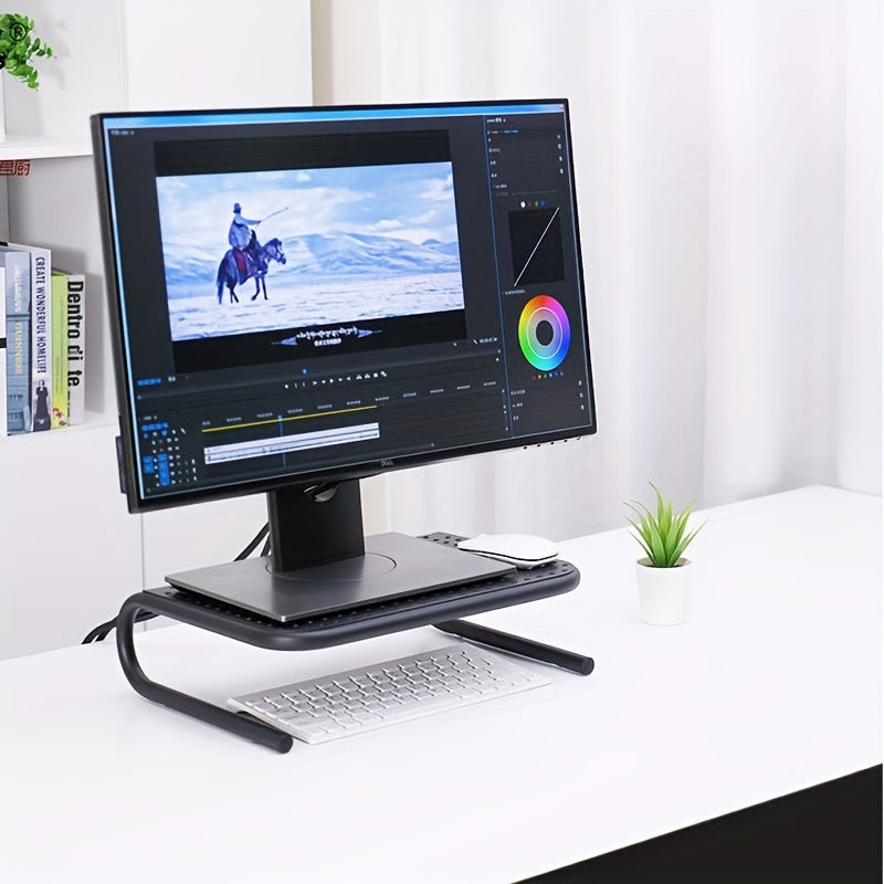 Computer Booster Stand for Desktop Laptop Screen Keyboard Monitor Game