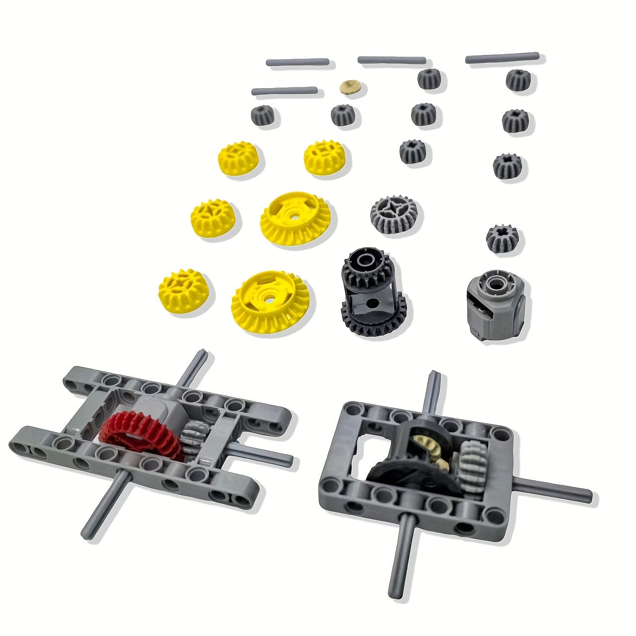 Diffraction Tech Building Block Combo Set for Various Assembly Scenarios