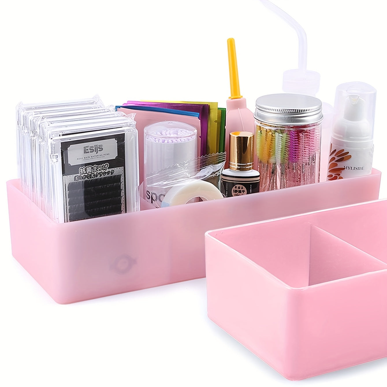 Large Capacity Eyelash Tool Storage Box for Lash Extension