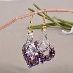 DIY Crystal Resin Mould Exotic Earrings Silicone Mold Hollow Pattern