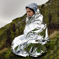 Portable Thickened Survival Blanket for Outdoor Camping