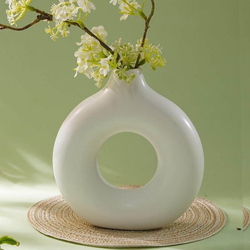 Modern Ceramic Vase Flower Bottle for Home Garden Wedding Decor