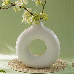 Modern Ceramic Vase Flower Bottle for Home Garden Wedding Decor