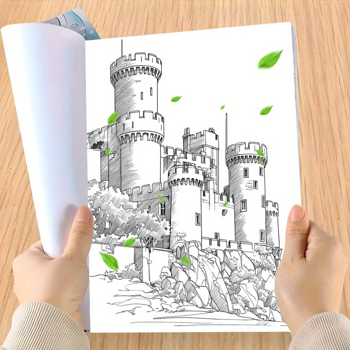British Castles Adult Coloring Book - Great for Relaxation & Stress Relief