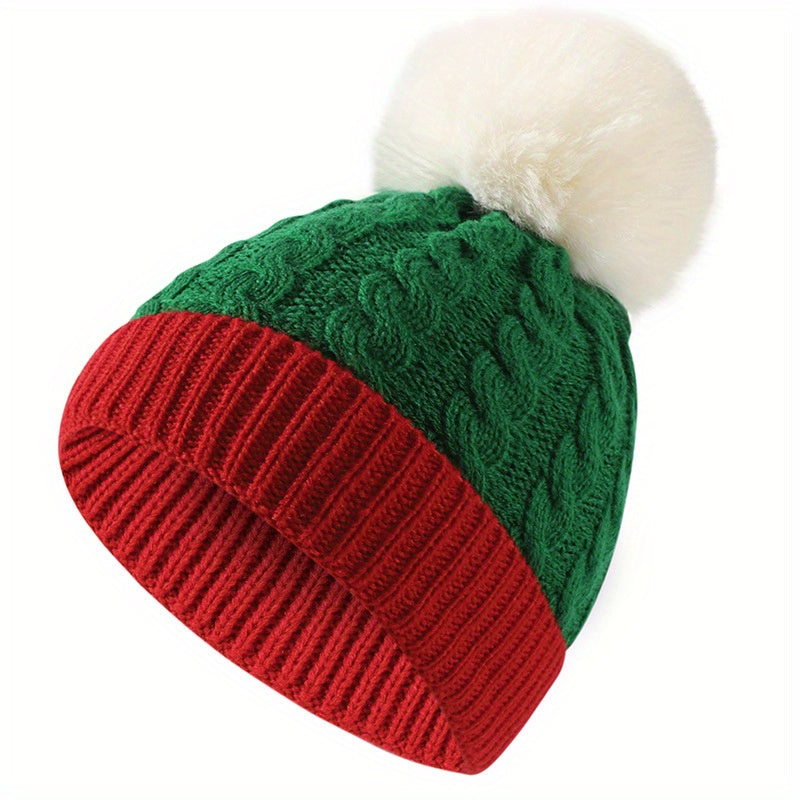 Kids Santa Claus Knitted Beanie for Halloween