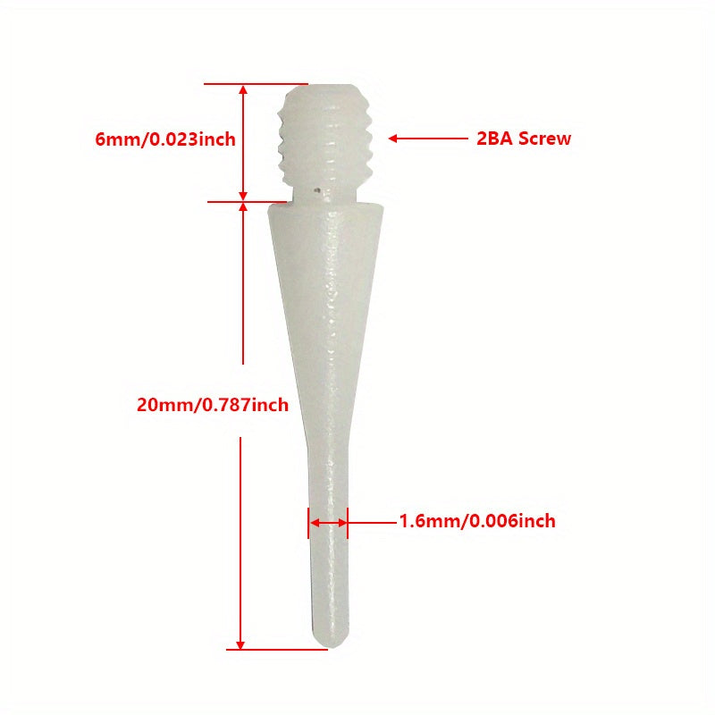 120pcs 2BA Replaceable Dart Steel Tip Darts Needle Accessories