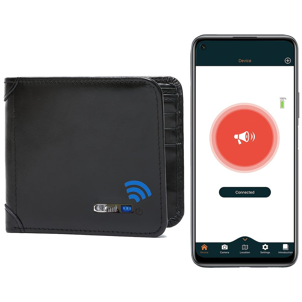 Smart Wallet Anti-lost Tracker GPS Positioning
