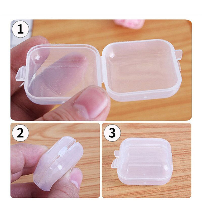 10pcs Earring Storage Box | Stylish & Secure | Jewelry Organization & Travel