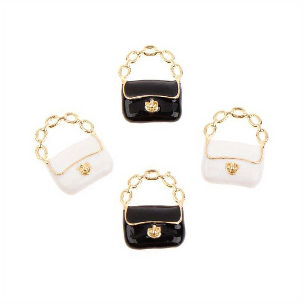 Mini Metal Handbag Ornament 3D Solid Small Purse Model