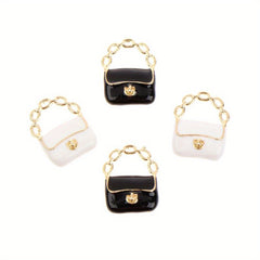 Mini Metal Handbag Ornament 3D Solid Small Purse Model