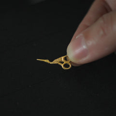 Vintage Scissors Mini Dollhouse Accessory Retro Style Crafting Tool