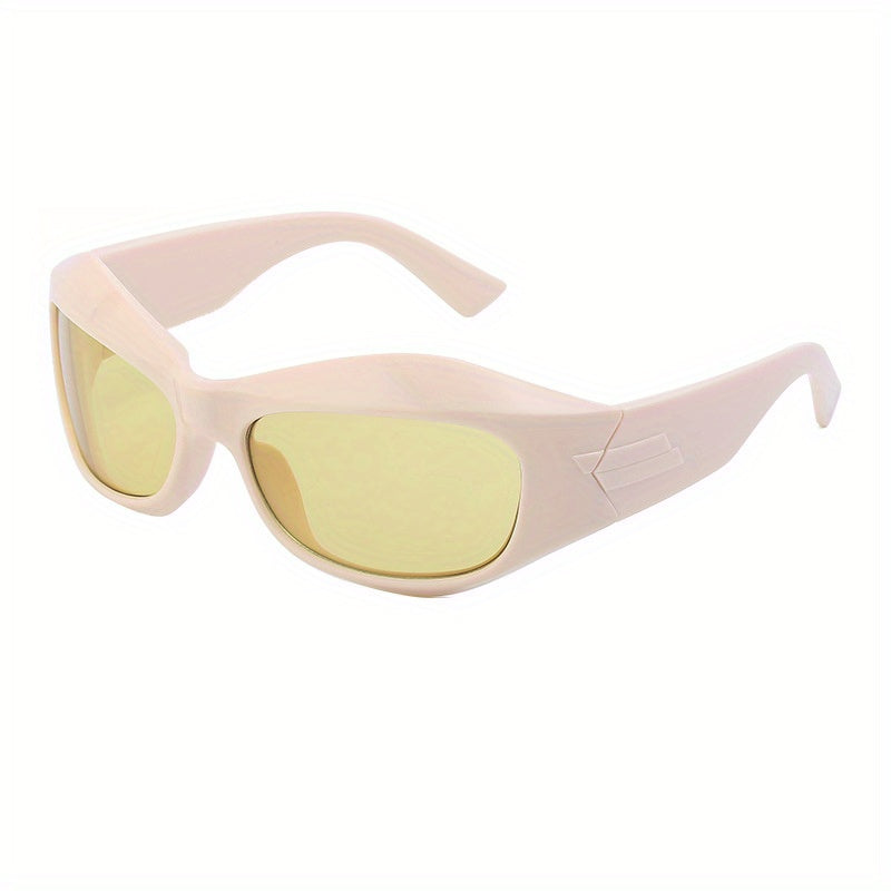 Steampunk Sunglasses Men's Bicycle Sports Y2K Party Sunglasses