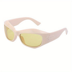 Steampunk Sunglasses Men's Bicycle Sports Y2K Party Sunglasses