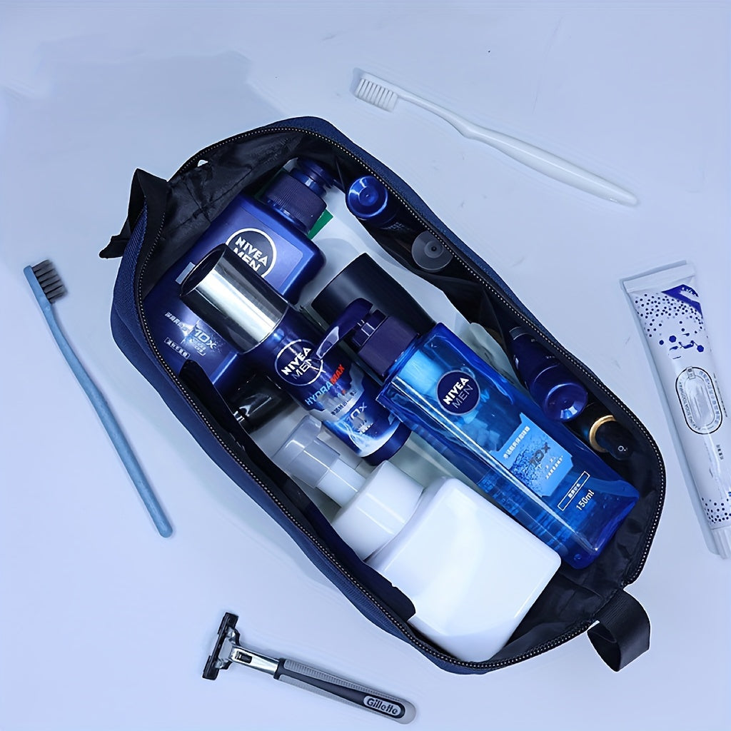 Large Capacity Travel Toiletry Bag with Multiple Compartments