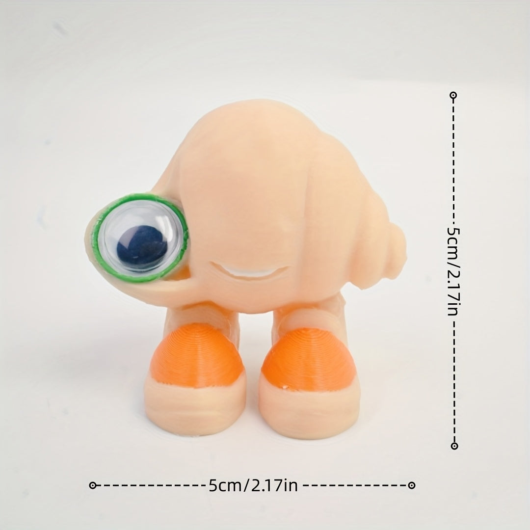 Marcel The Shell with Shoes On 3D Print Mini Model for Car