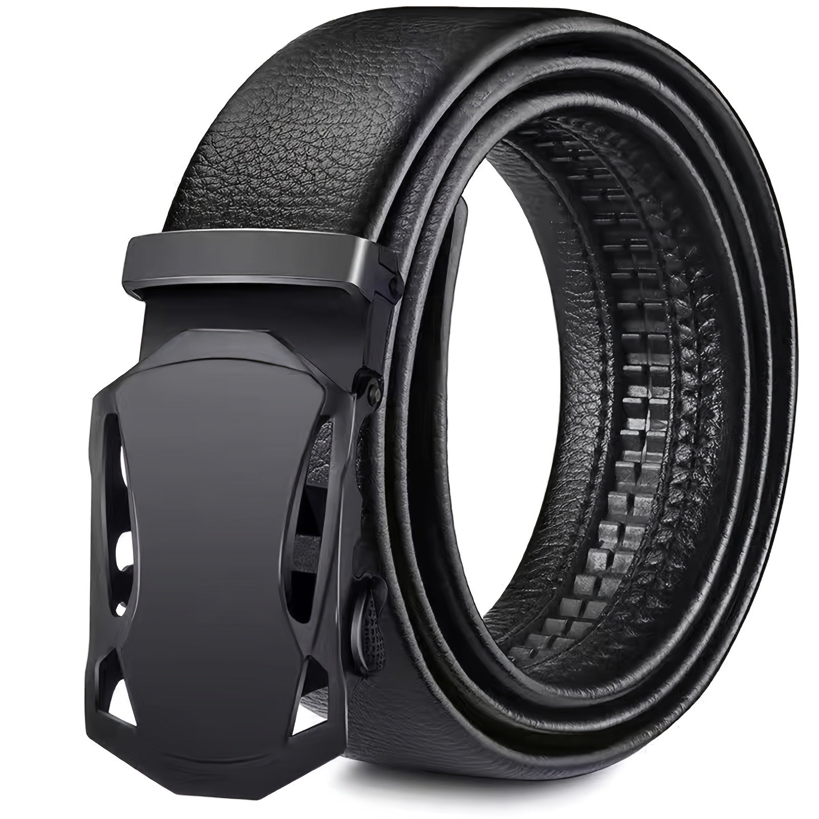 Casual High Men's Belts Sport Car Automatic Buckle Business Belt