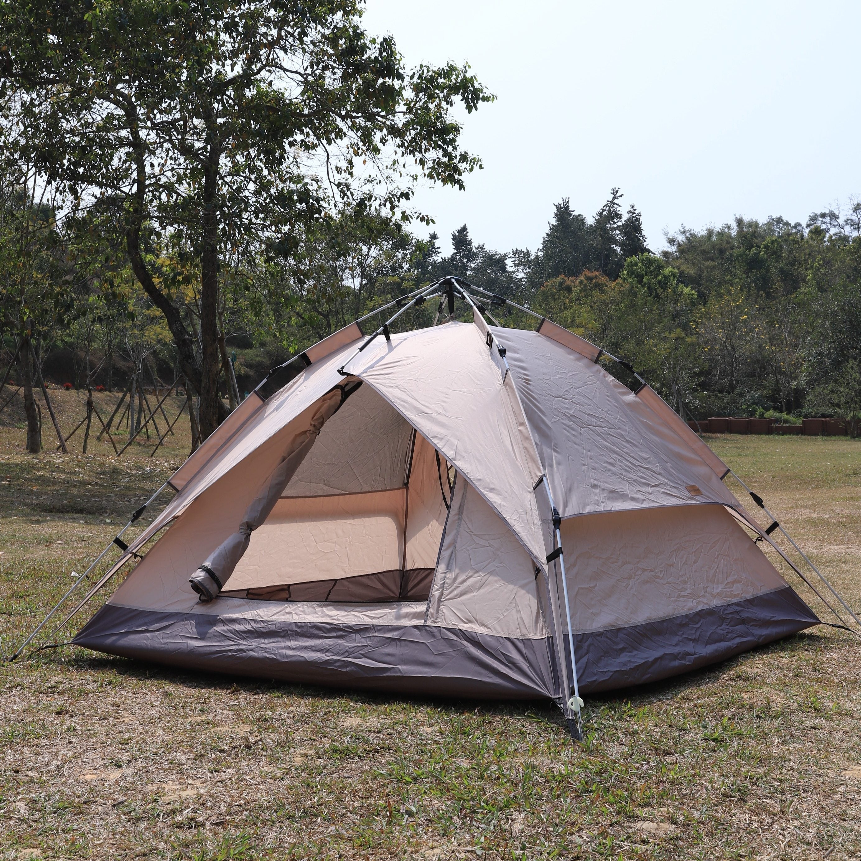 Waterproof Automatic Pop Up Camping Tent Double layer