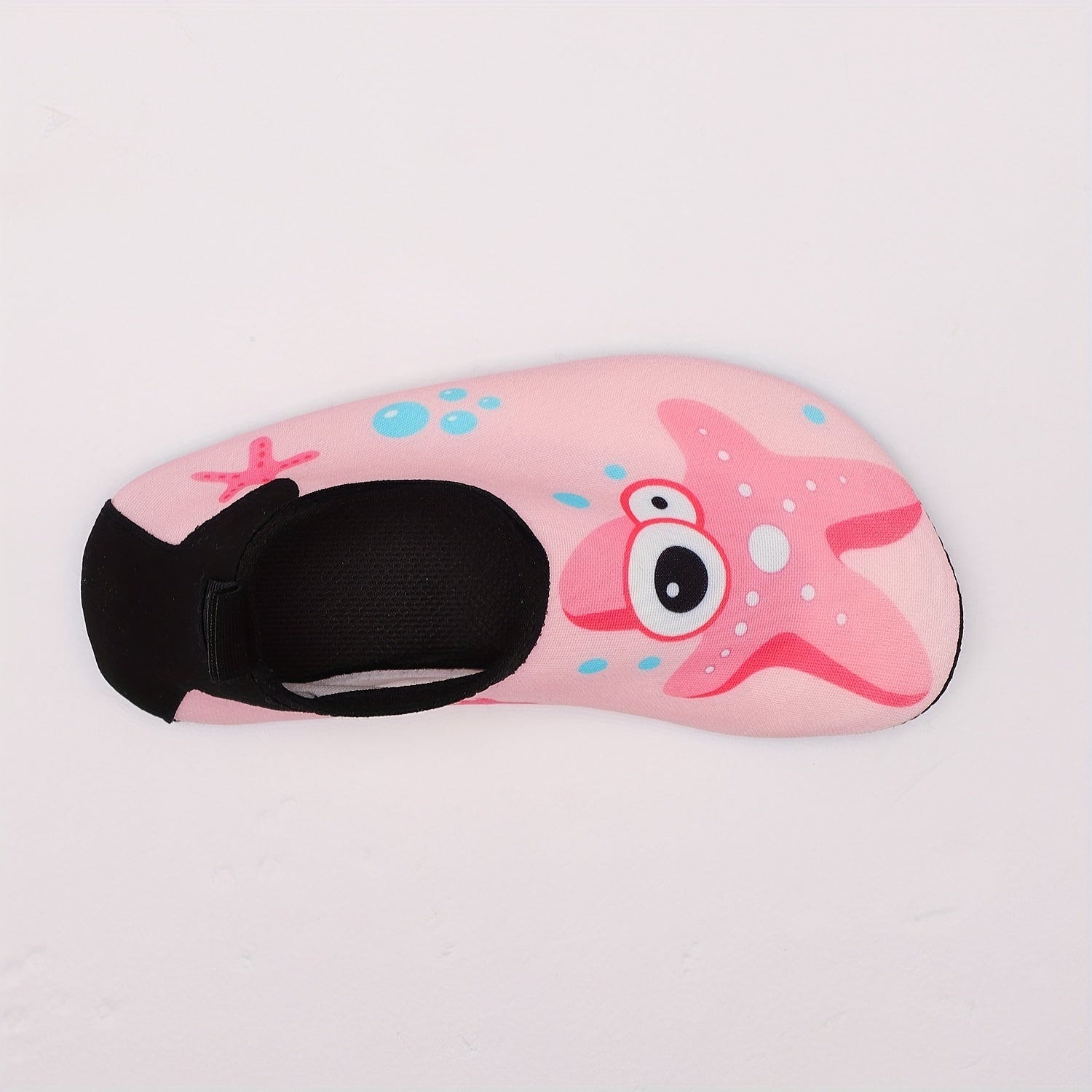 Girls' Cartoon Starfish Water Shoes, Quick Dry Non Slip Soft Socks