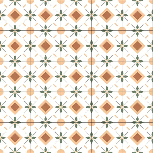 Dollhouse Floor Tile Model Faux Leather DIY Decor & Photography Props