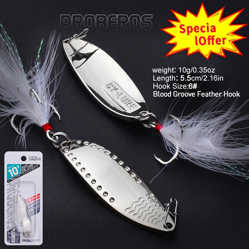 Proberos 1pc VIB Fishing Lure Fast Sinking Hard Bait For Bass And Pike