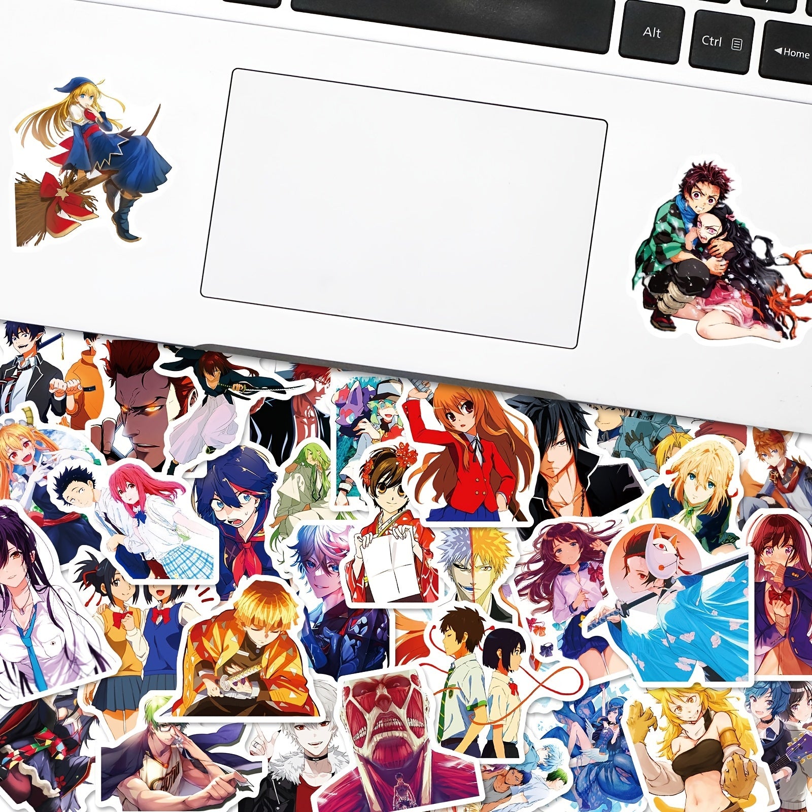 300 Cartoon Motorcycle Anime Stickers for Adults