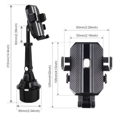 Adjustable Car Cup Phone Holder Mount No Shaking