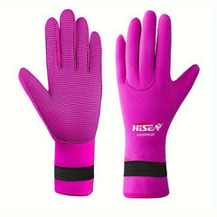 HISEA Diving Gloves 3MM Neoprene Warm Gloves for Scuba Snorkeling Surfing
