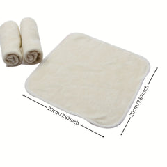 3pcs Bamboo Baby Bath Face Towels Soft Infant Washcloths