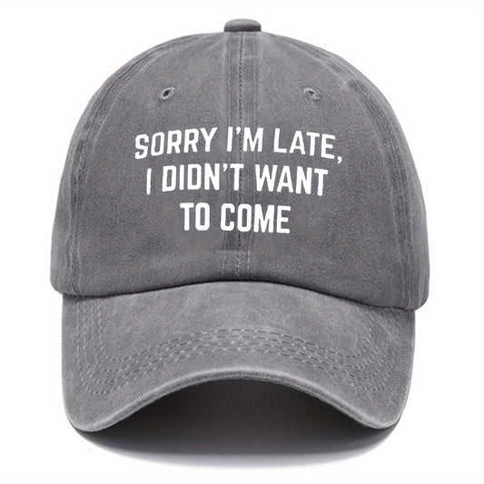 Vintage Baseball Cap Men Women Sun Hat Trucker Hat Outdoor Fishing Hiking