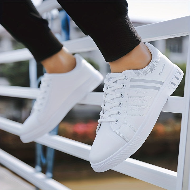 Men's Lace up Sneakers Casual Walking Shoes Comfortable And Breathable