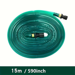 Flat Soaker Hose Garden Lawn Sprinkler Drip Irrigation Tubing