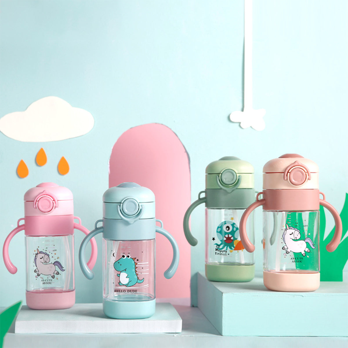 Baby Sippy Cup with Soft Straw Spout