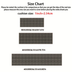 Modern Kitchen Runner Rugs Soft Laundry Room Rug Long Oriental Hallway Rug