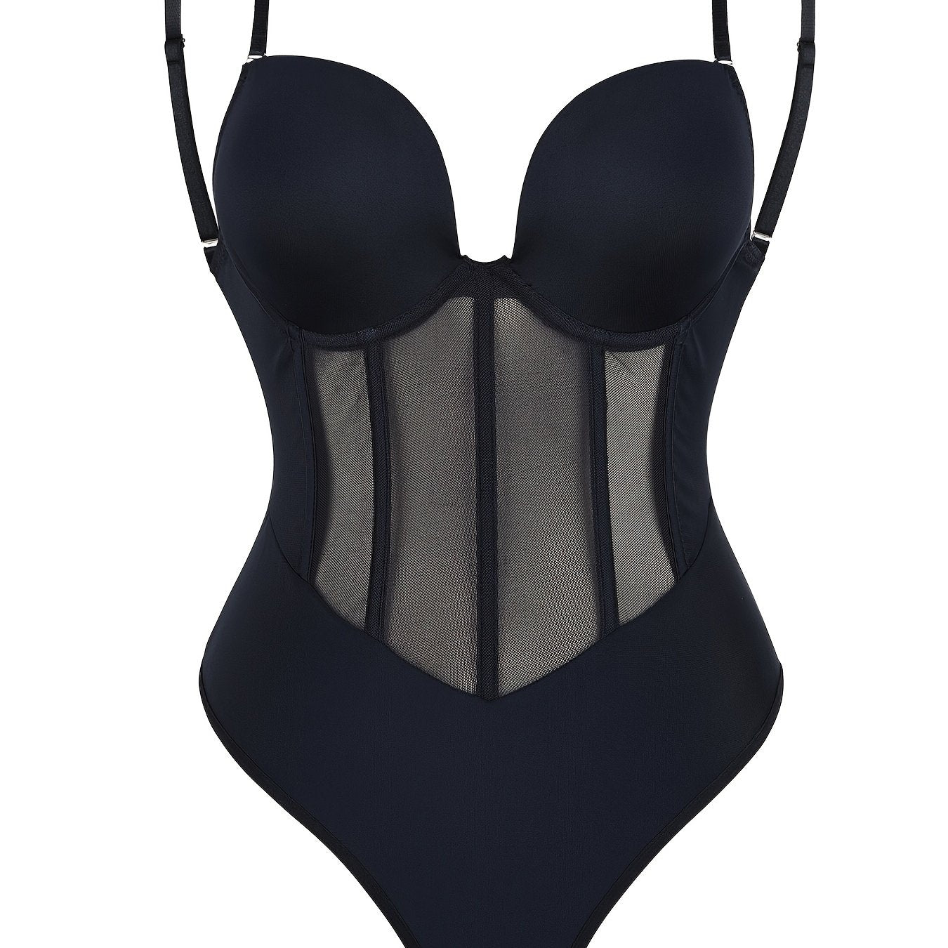 Tummy Control Slimming Slip Body Shaper Bodysuit Women's Shapewear