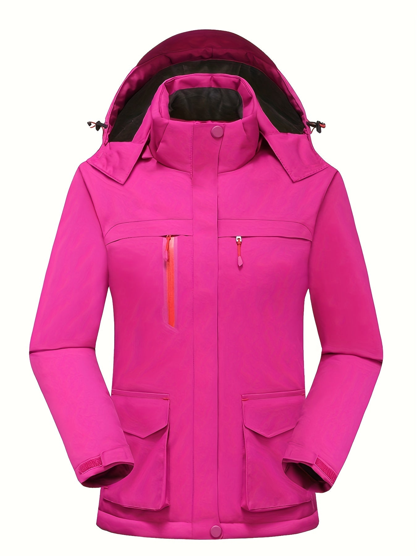 Waterproof Hooded Ski Jacket Women's Activewear