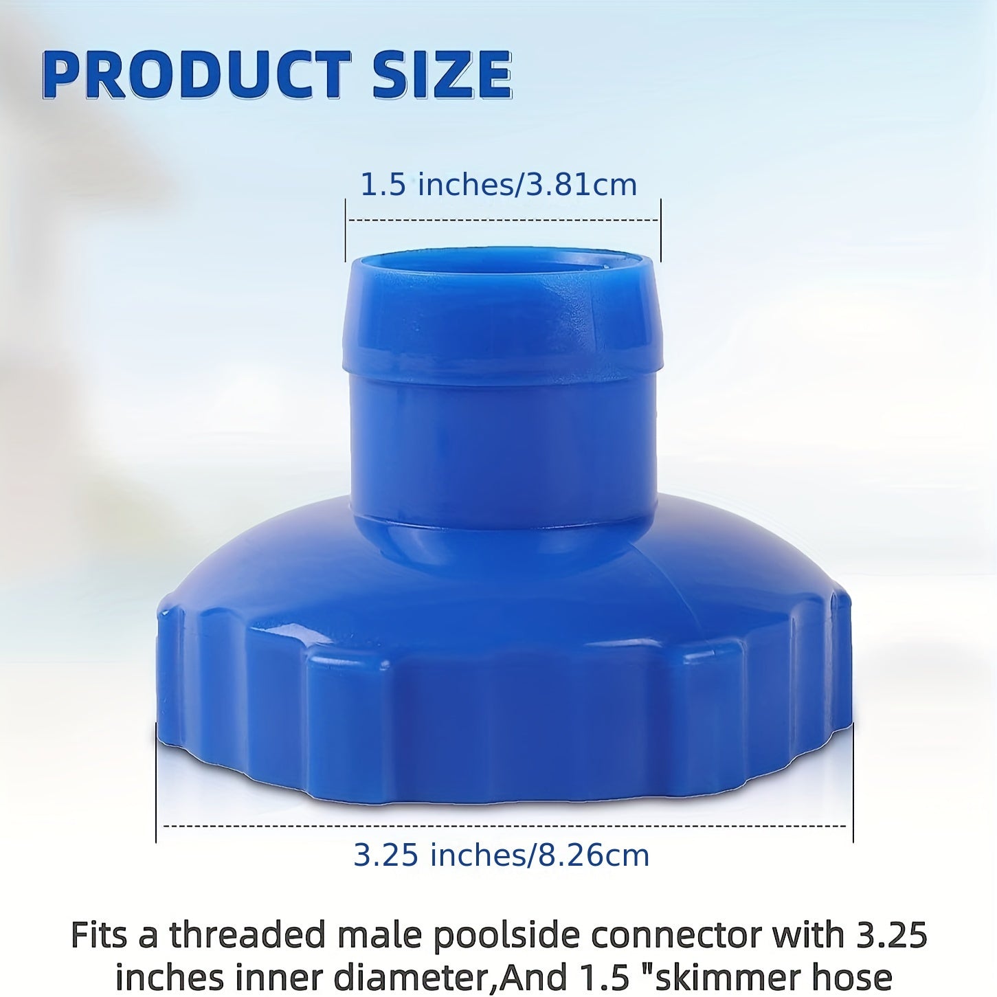 Aboveground Pool Skimmer Hose B Adapter 11238 Compatible With 28000E