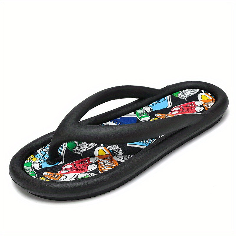 Men's Summer Flip Flops Lightweight Non Slip Thong Sandals