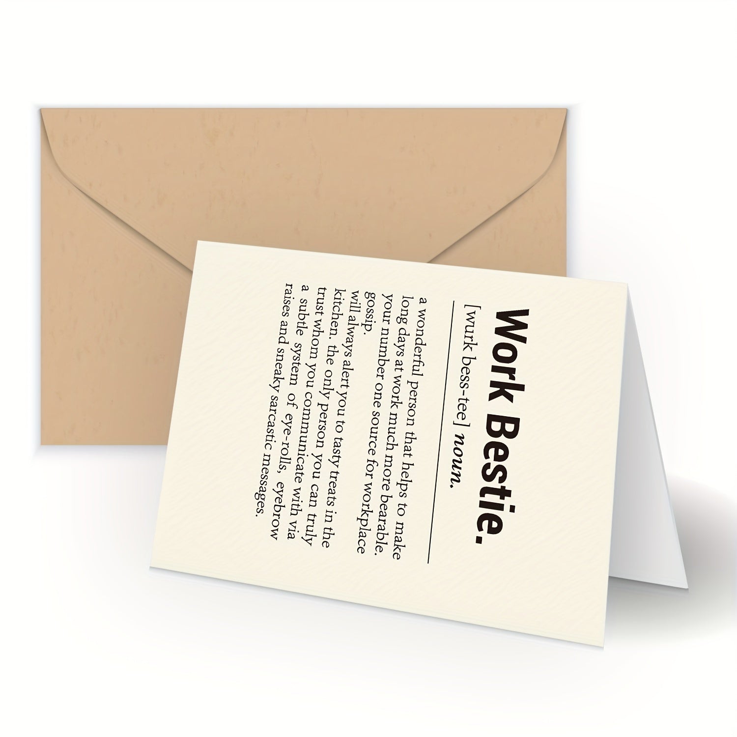 Funny Birthday Card For Coworker Women Work Bestie