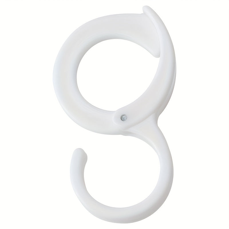 3pcs S-shaped Rack Hanging Cabinet Hook Bathroom Lock Hook