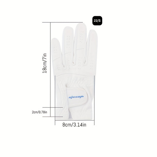 1pc Anti Slip Golf Glove Left Hand Breathable Comfortable Outdoor Training