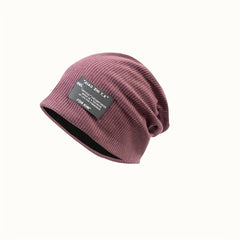 Striped Knit Slouchy Beanies for Women & Men Lightweight Hat