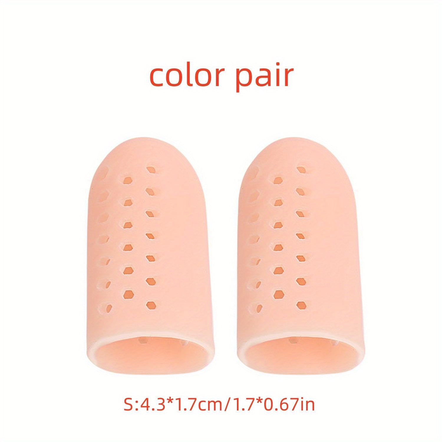 Breathable Silicone Toe Protectors for Runners & Foot Care
